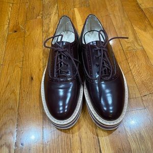 ZARA women’s platform oxfords